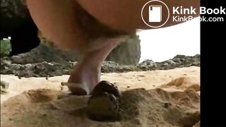 Shitting at the seashore 1