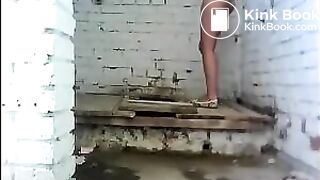 Female pooping - video 2