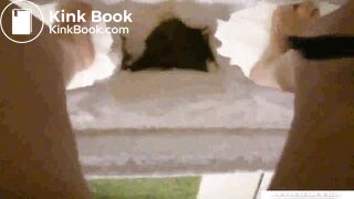 Girl poops pullup diaper