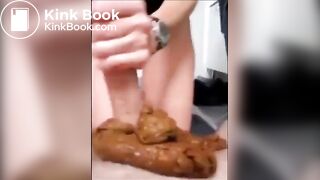 More Shit on cock