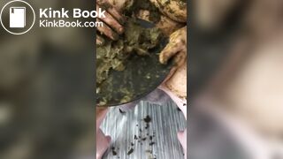 Mature bbw wife enjoys scat and manure