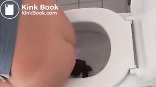 Hot girl pooping on toilet 61