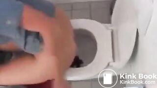 Hot girl pooping on toilet 61