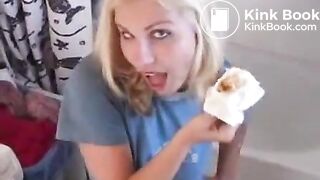 Hot girl pooping on toilet 61