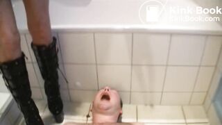 Catwoman went to the tray