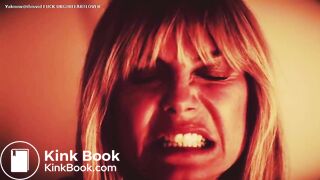 Hot model toilet pooping and farting scene