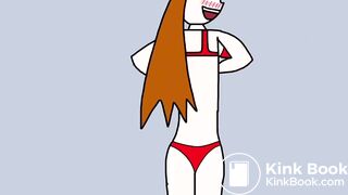 Your wife farts for you and then poops in the toilet (Panty poop ending)