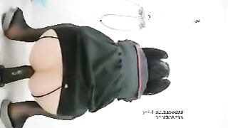 chinese girl pooping scat - video 15