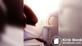 Girl pooping on toilet self shot 15