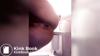 Girl pooping on toilet self shot 15