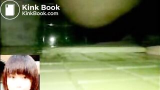 Asian girl poops in squat toilet 79