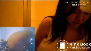 Asian girl poops in squat toilet 79