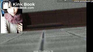 Asian girl poops in squat toilet 79