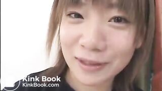 Japanese girl pooping34