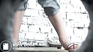 russian voyeur pooping