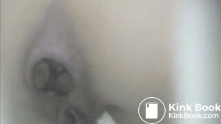 Girl pooping on toilet bowlcam 5