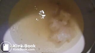 Girl pooping on toilet bowlcam 3