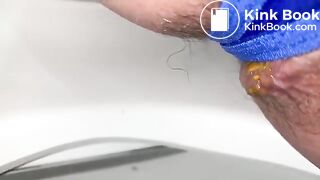 Me poop while didn't take off my panty