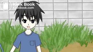 Fear of diarrhea while leaving school anime