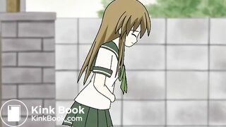 Fear of diarrhea while leaving school anime
