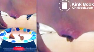 PRETTY TEEN WITH SUCKABLE ANAL LIPS RELEASES A BIG LOAD