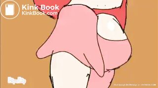 anime red haired girl plomps