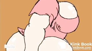 anime red haired girl plomps