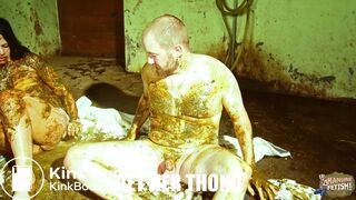 Cowshit Adventure auction started - cow dung covered clothes