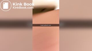 degrading blonde shits