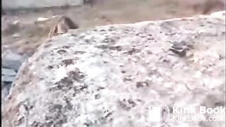 Pretty Blonde Outdoors!