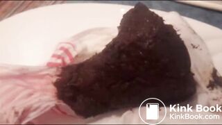 Massive poop in purple pants part 2