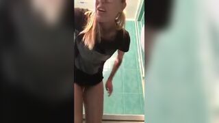 Breaking your friends Toilet!