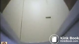 Asian girl poops in squat toilet 88