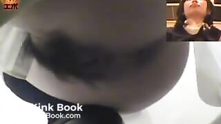 Asian girl poops in squat toilet 86