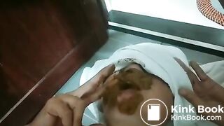 Chinese femdom slave feet 03