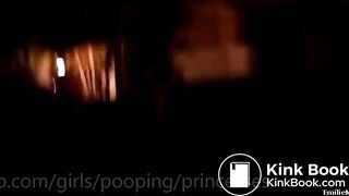 Two girls smear poop on car windows and door handle.