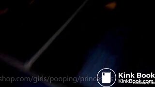 Two girls smear poop on car windows and door handle.