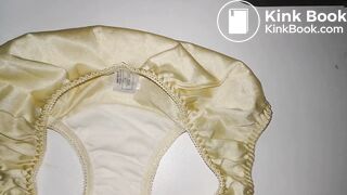 A clean and new lovely cherries pattern panty before playing!