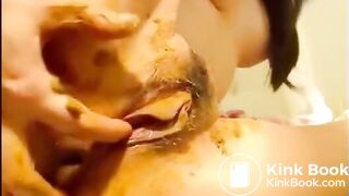 Come closer! - Enjoy a Scatty Anal & Pussy Penetration Pt2/3