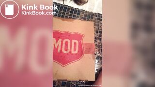 Pooping on a pizza box