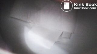 Girl pooping a Little bit