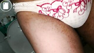 Let put on this lovely cherries pattern panty!!!