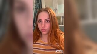 Tik Tok redhead pooping