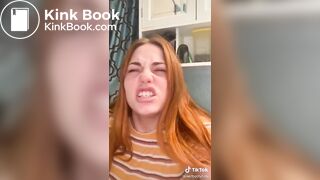 Tik Tok redhead pooping