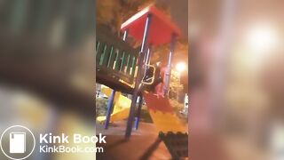 Two Bad Chinese Girls Humiliate a boy on the playground