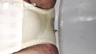 Let shit that lovely cherries pattern panty like an explosion!!!