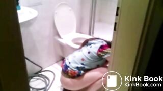 NAUGHTY ISRAELI FEMINIST, ACTIVIST & ARTIST POOPS ON UKRAINAN FLAG! :D