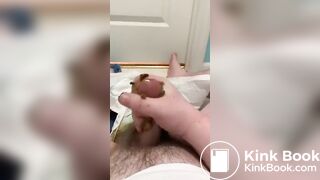 Poopy cummies during mini diaper change