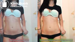 Brunette Enema Release (Side-By-Side Demo)