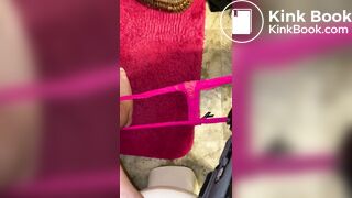 Shitting on the toilet again